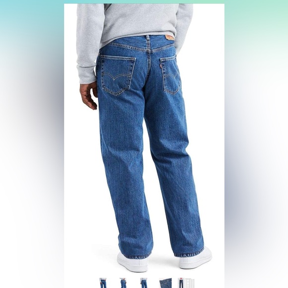 Levi's Men’s 550 Big & Tall Relaxed Fit Jean 34/30 - Picture 3 of 4